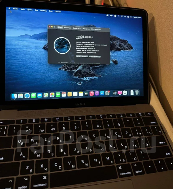 Apple MacBook 12 2017 Mid. 12", ��� 8 ��, ���� 512���, WiFi: 1, Bluetooth: 1 ����