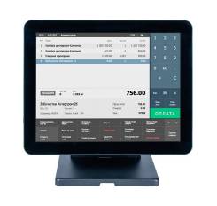   POSCenter Atlas (15", PCAP, J4125, RAM 4Gb, SSDM2 128Gb, MSR)   