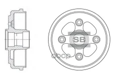 ������� ��������� ������ 4 ��� Sangsin Brake SD3011 SD3011 ����