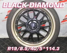 Blaque Diamond. 8.5/8.0x19", 5x114.3, ET40/45, �� 73,1���. ����