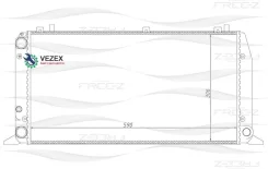 �������� AUDI 80 86- 1.6-2.0 ���������� FREE-Z KK0109 KK0109 ����