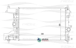 �������� GM Cruze/Astra J 09- 1.6/1.8 ���������� FREE-Z KK0166 KK0166 ����