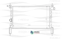 �������� OPEL Astra F 91- 1.4/1.6 ���������� FREE-Z KK0172 KK0172 ����