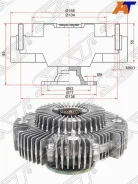 ���������� ST-170-0008 ��� Toyota ������������� SAT ����� 16210-75060 6210-72120 16210-0C010 16210-75100 LAND Cruiser Prado 2TR ����� � ������� � ����...