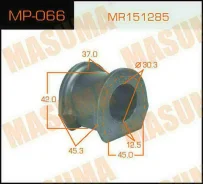������ ������������� MP-066 ��� Mitsubishi Delica PD6W 6G72 Delica PD8W 4M40T Delica PE8W 4M40T �������� ������������� Masuma ����� MR150095 MP-066 CV...