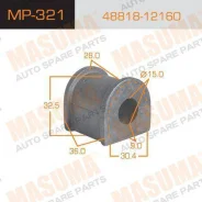 ������ ������������� MP-321 ��� Toyota ������ ������������� Masuma ����� 48818-12160 48818-20100 48818-02060 MP-321 1-01-036 TSB-070 �������� 2�� ����...