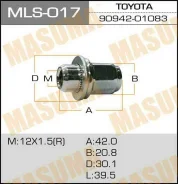 ����� �� ������ MLS-017 ��� Toyota Mitsubishi Mazda ������������� Masuma ����� � ������ ��� ����� ������ 12-1.5-21-30 ����� � ������� � ��������. ����...