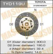 ���� ��������� TYD119U ��� Toyota LAND Cruiser HDJ81V 1HDT ������������� Masuma ����� 31250-37040 31250-37041 31250-60230 31250-60231 31250-60232 TYD1...