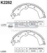 ������� ��������� ���������� K-2282 ��� Toyota ������ ������������� MK Kashiyama ������ 04495-25110 04495-25120 04495-26060 04495-26061 04495-35250 K...