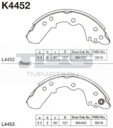 ������� ��������� ���������� K-4452 ��� Isuzu ������ ������������� MK Kashiyama ������ 5-87100-152-0 5-87100-225-0 8-94479-709-1 8-97049-176-1 8-97049...