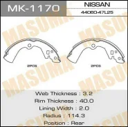 ������� ��������� ���������� MK-1170 ��� Nissan AD VEY11 YD22DD AD VFY11 QG15DE AD WFGY10 GA15DE ������ ������������� Masuma ����� 1N01-26-38Z 44060-4...