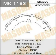 ������� ��������� ���������� MK-1183 ��� Nissan ������ ������������� Masuma ����� 41060-53T25 AY340-NS003 AY340-NS010 D106M-53T25 K-1183 ����� � �����...