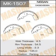 ������� ��������� ���������� MK-1507 ��� Nissan ������ ������������� Masuma ����� 44060-8M126 D4060-8M126 D4060-EB36A K-1507 ����� � ������� � �������...