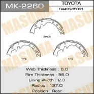 ������� ��������� ���������� MK-2260 ��� Toyota ������ ������������� Masuma ����� 04495-35052 04495-35071 04495-35080 04495-35081 K-2260 ����� � �����...