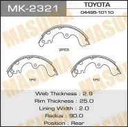 ������� ��������� ���������� MK-2321 ��� Toyota ������ ������������� Masuma ����� 04495-0A010 04495-10110 04495-10120 04495-16090 04497-10090 K-2321 K...