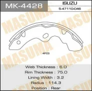 ������� ��������� ���������� MK-4428 ��� Isuzu ������ ������������� Masuma ����� 04494-87309-000 04494-87316-000 04496-87309-000 5-47110-046-0 5-87100...