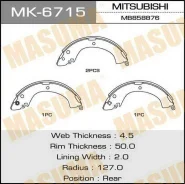 ������� ��������� ���������� MK-6715 ��� Mitsubishi ������ ������������� Masuma ����� MB858876 MB858877 MB858878 MR178823 MR496334 MN102637 K-6715 ���...