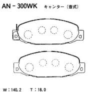 ������� ��������� �������� AN-300WK ��� Mitsubishi �������� ������������� NWK ����� MB295692 MB295892 MB295893 MC112202 MC112201 MC837976 D-6027 AN-30...
