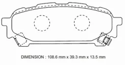 ������� ��������� �������� AV1062 ��� Subaru ������ ������������� Avantech ����� 26696-FE040 26696-FE050 D-7059 AN 692 WK PN-7801 AV1062 ����� � �����...