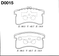 ������� ��������� �������� D-0015 ��� Toyota Daihatsu �������� ������������� FBK ����� 04491-87204-000 04491-87205-000 04491-87207-000 04491-87209-000...