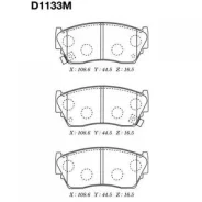 ������� ��������� �������� D-1133 ��� Nissan Mazda �������� ������������� MK Kashiyama ������ 1N00-33-28Z 1N00-33-28ZA 41060-50Y90 41060-50Y93 41060-5...