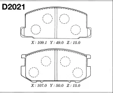 ������� ��������� �������� D-2021 ��� Toyota �������� ������������� FBK ����� 04465-12370 04491-14150 04465-12070 D-2021 AN-102 PF-1081 ����� � ������...