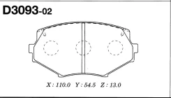 ������� ��������� �������� D-3093 ��� Mazda �������� ������������� FBK ����� NCY1-33-23Z NAY5-33-28Z NAZ0-26-48Z NCY5-33-23Z 1U16-33-28Z D-3093* AN-46...