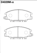 ������� ��������� �������� D-4029M ��� Toyota Mazda Isuzu �������� ������������� FBK ����� 8-97164-183-0 8-97206-865-0 8-94461155-0 8-94483220-1 8-970...