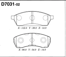 ������� ��������� �������� D-7031M ��� Toyota Nissan Subaru �������� ������������� FBK ����� AY040-KE022 AY040-KE124 26290-KC000 26290-KC020 V9118-F00...