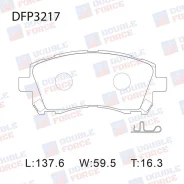 ������� ��������� �������� DFP3217 ��� Subaru ������������� Double Force �������������� 26296-AC050 26296-AE210 26296-AE220 6269-AC030 26269-AC040 262...