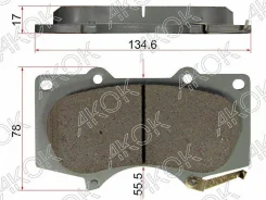 ������� ��������� �������� G1241-TF ��� Toyota ������������� AKOK ����� 04465-04070 04465-0K090 04465-YZZQ7 04465-0K360 04465-35290 04465-6021004465-6...
