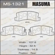 ������� ��������� �������� MS-1321 ��� Toyota ������ ������������� Masuma ����� 04466-12031 04466-YZZC6 1Y03-26-48Z 1Y06-26-48Z 04466-12010 04466-1204...