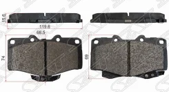 ������� ��������� �������� ST-04465-35240 ��� Toyota �������� ������������� SAT ����� 04465-35240 04491-35010 04491-35020 D-2160 D-2082 D-2215 AN-458...