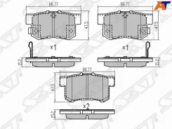 ������� ��������� �������� ST-43022-SG0-010 ��� Honda ������ ������������� SAT ����� 04630-S2A-000 06430-S0A-J00 06430-S0K-J01 06430-S0N-J00 06430-S2A...