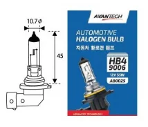 ����� AB0025 ������������� Avantech ����� 0947112150 09471-12150 2629689910 2629689911 26296-89921 26296-9B902 26296-9B90E HB4 12V 55W 9006 ����� � ��...