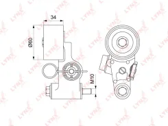���������� ����� ��� PT-1040 ��� Subaru ������������� Lynxauto ������ 13033-AA000 13033-AA001 13033-AA040 13033-AA041 13033-AA042 13033-AA002 0047 V58...