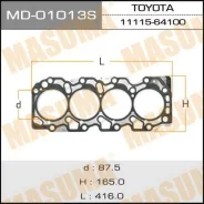 ��������� ������� ����� ��������� MD-01013S ��� Toyota ������������� Masuma ����� 11115-64100 11115-64120 11115-64121 11115-64122 11115-64170 2CT Stee...