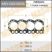 ��������� ������� ����� ��������� MD-02030S ��� Nissan ������������� Masuma ����� 11044-1W400 11044-1W401 11044-1W402 QD32E QD32TI Steel ����� � �����...
