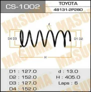 ������� �������� CS-1002 ��� Toyota Caldina ST190G 4SFE �������� ������������� Masuma ����� 8131-2M730 48131-2P280 48131-2P300 48131-2P620 48131-2S490...