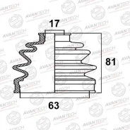 ������� ������� BD0311 ��� Toyota Mitsubishi �������� ������������� Avantech ����� MB620542 AY18K-20202 04438-87507-000 28091-KA340 44118-84040 44119...