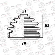 ������� ������� BD0605 ��� Subaru Mazda ������������� Avantech ����� G017-22-530 28023-AA000 28023-AA001 28023-AA002 28023-AA090 28023-AC110 28023-PA0...
