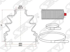 ������� ������� C-1054 ��� Toyota �������� ������������� SAT ����� MB297536 MB620061 MB526401 MB620061 39741-03P25 04437-14010MB886676 04437-30021 044...