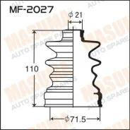 ������� ������� FB-2027-S ��� Subaru �������� ������������� SV Joint ����� 72322-2022 FB-2027 ������ 71.5-21-110 ����� � ������� � ��������. ���������...