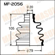 ������� ������� FB-2056-B ��� Nissan �������� ������������� SV Joint ����� 39241-01A89 39241-01A90 39241-13A25 39241-50A29 FB-2056 FB-2056 FB-2034 BT...