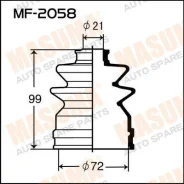 ������� ������� FB-2058-S ��� Nissan �������� ������������� SV Joint ����� 1N16-22-540 39741-02A26 39741-02A27 39741-02A28 FB-2058 C-1046 ������ 72-21...