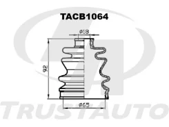 ������� ������� TACB1064 ��� Mazda ������������� Trust AUTO ��������� 1A01-22-530 1A01-22-530A 1A03-22-530 44118-51F20 44118-51F21 44118-60B20 44118-6...