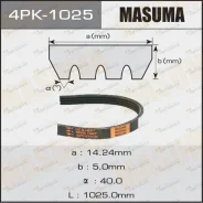 ������ ���������� 4PK-1025 ��� Mitsubishi ������������� Masuma ����� 56992-PSA-004 AY140-41025, AY14N-41025 ME240364 4PK-1025 ������ 14-1025 ����� � �...