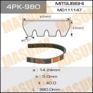 ������ ���������� 4PK-980 ��� Mitsubishi Honda Mazda ������������� Masuma ����� AY140-40980 B612-15-909A MD087546 MD111147 4PK-980* ������ 14-980* ���...