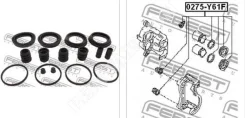 ����������� ���������� �������� 0275-Y61F ��� Nissan �������� ������������� Febest �������� 41001-VB200 41001-VC700 41001-VS40A 41011-VB200 41011-VC70...