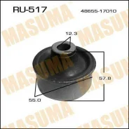 ����������� RU-517 ��� Toyota ������������� Masuma ����� 48068-59035 48068-59055 48069-59035 48069-59055 48655-17010 48655-52010 RU-517 C9395 GV0676 S...